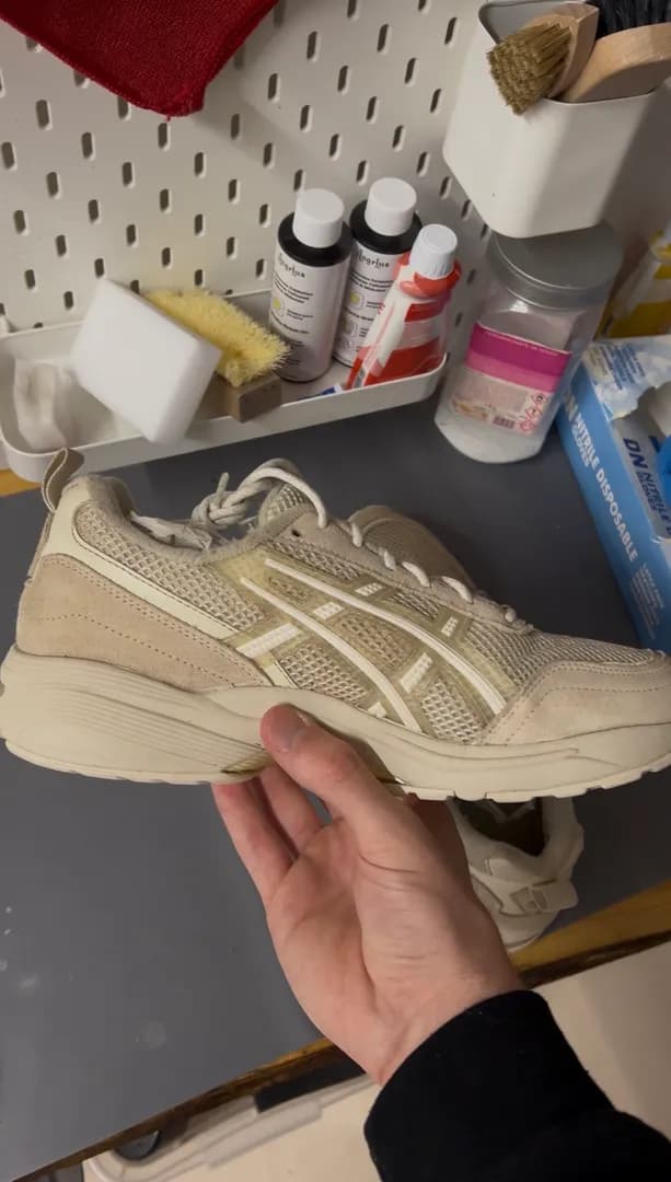 Sneakers en daim - apercu